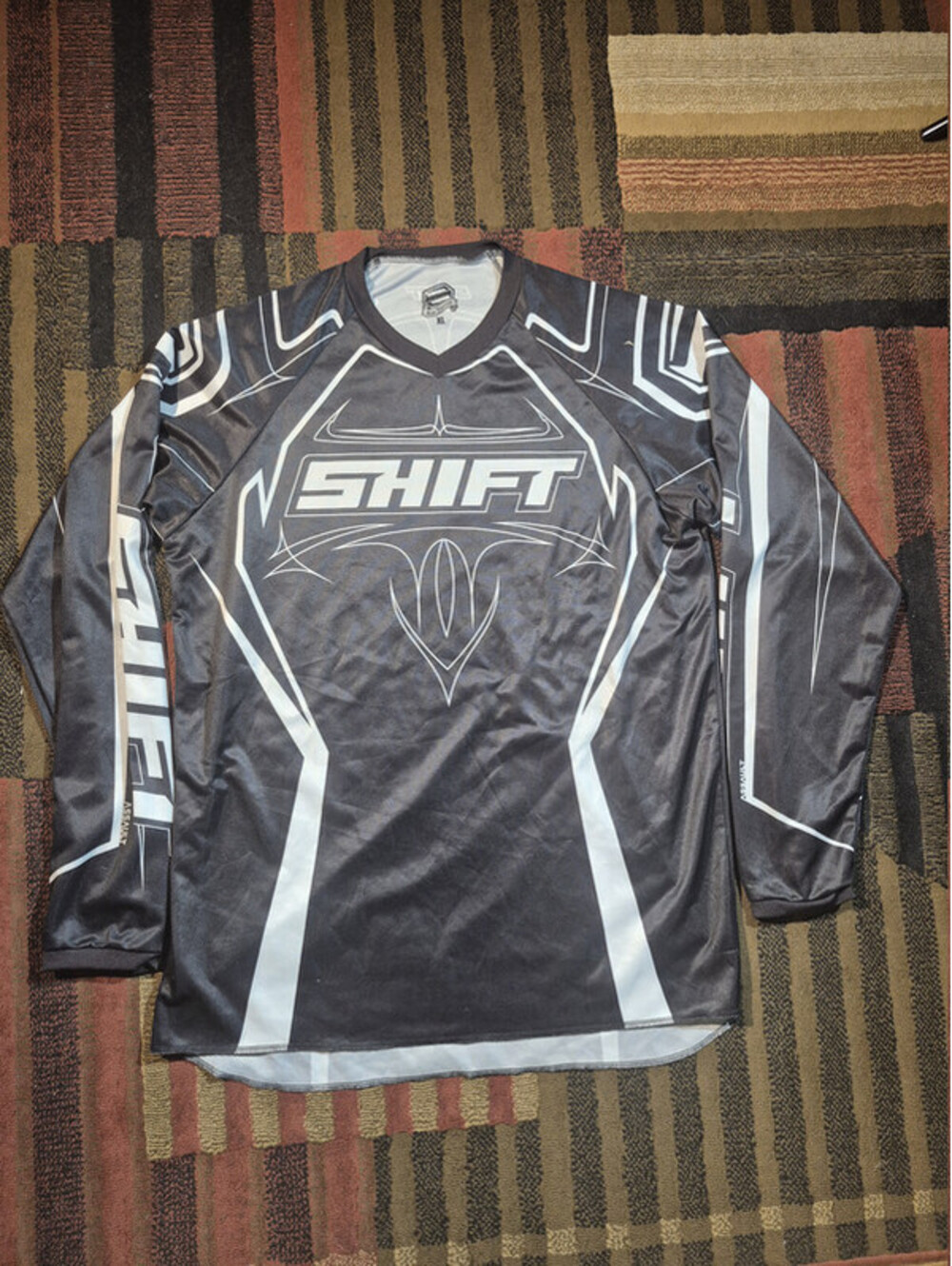 Shift Assault Motocross Jersey Men's XL Black Gray